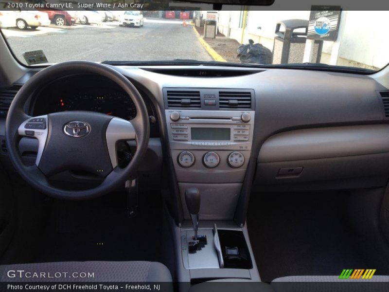 Super White / Ash Gray 2010 Toyota Camry LE