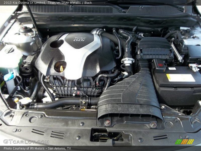  2013 Optima SX Limited Engine - 2.0 Liter GDI Turbocharged DOHC 16-Valve 4 Cylinder