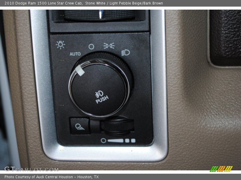 Stone White / Light Pebble Beige/Bark Brown 2010 Dodge Ram 1500 Lone Star Crew Cab