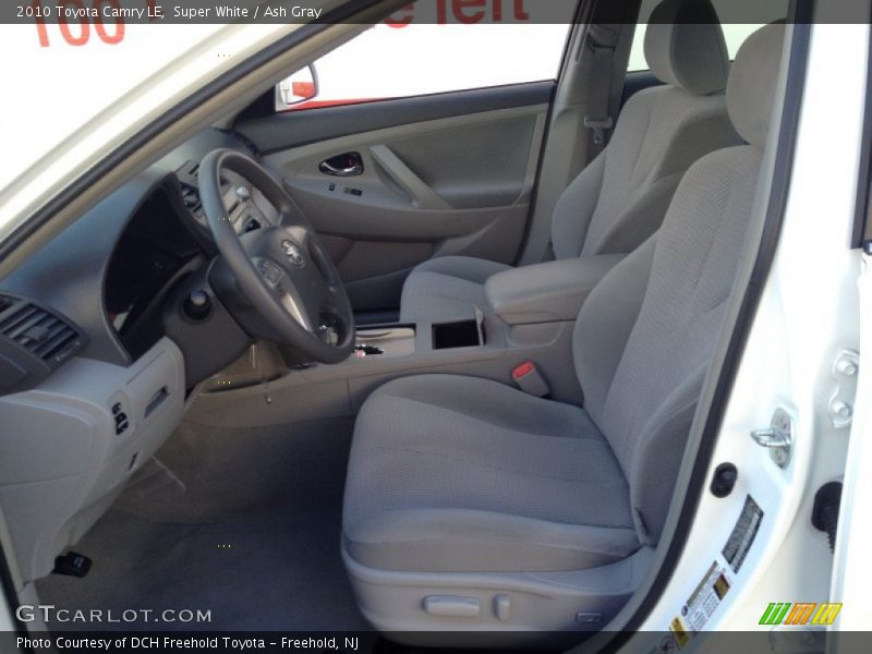 Super White / Ash Gray 2010 Toyota Camry LE