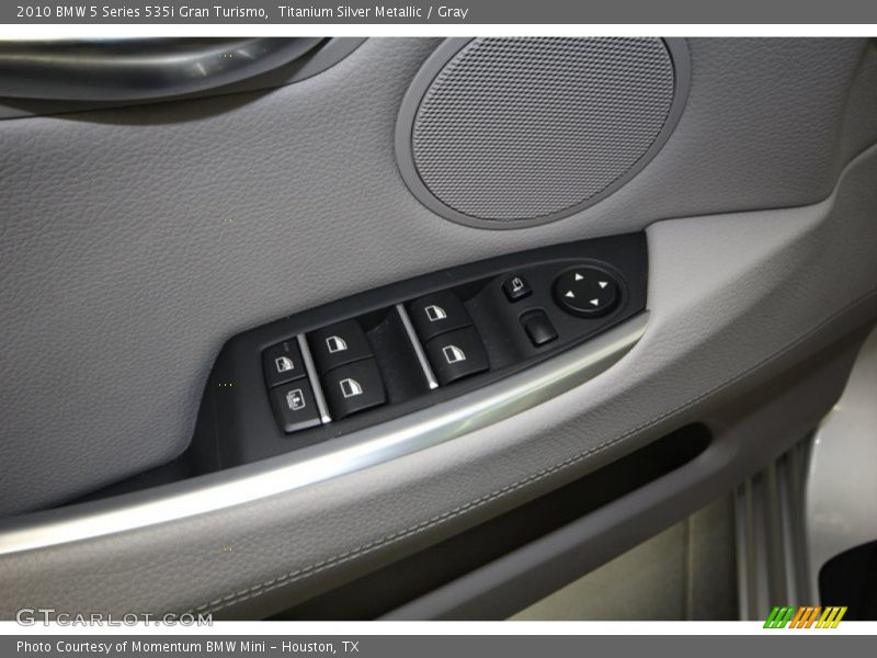 Titanium Silver Metallic / Gray 2010 BMW 5 Series 535i Gran Turismo
