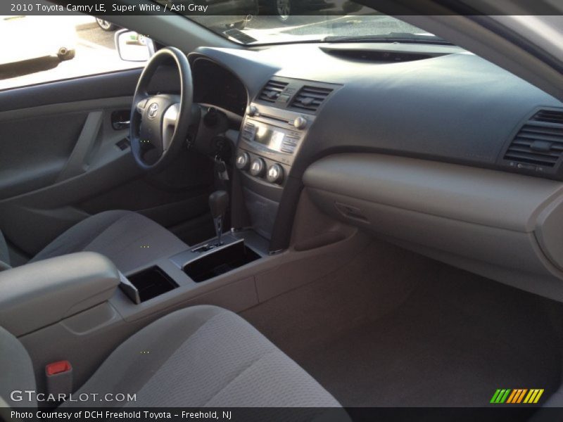 Super White / Ash Gray 2010 Toyota Camry LE