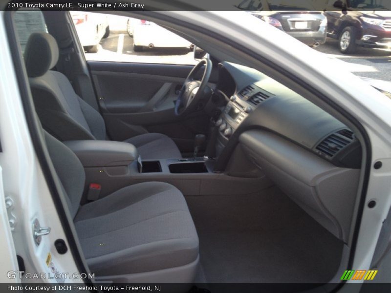 Super White / Ash Gray 2010 Toyota Camry LE