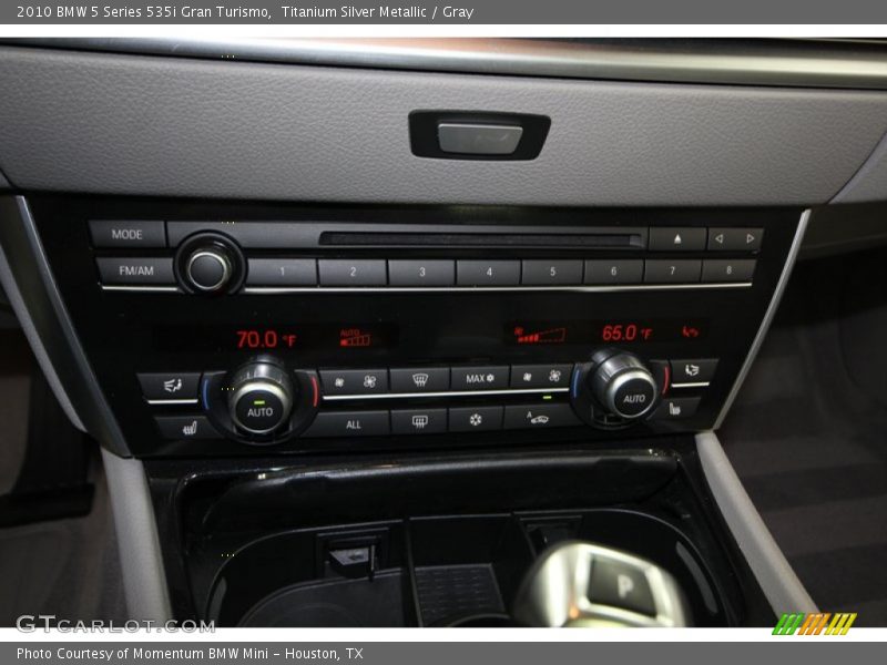 Controls of 2010 5 Series 535i Gran Turismo