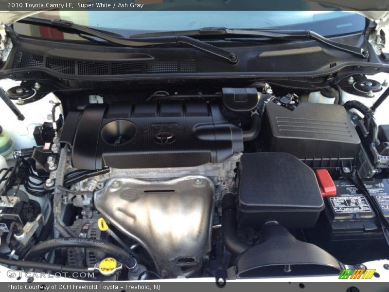 Super White / Ash Gray 2010 Toyota Camry LE