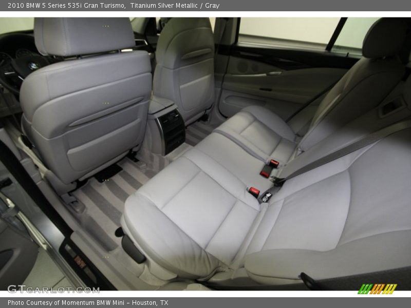 Titanium Silver Metallic / Gray 2010 BMW 5 Series 535i Gran Turismo
