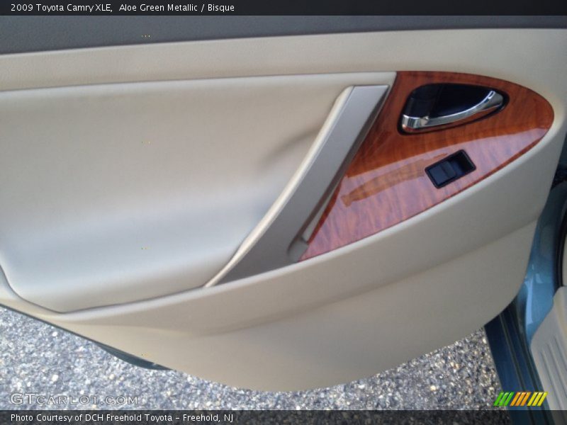 Aloe Green Metallic / Bisque 2009 Toyota Camry XLE