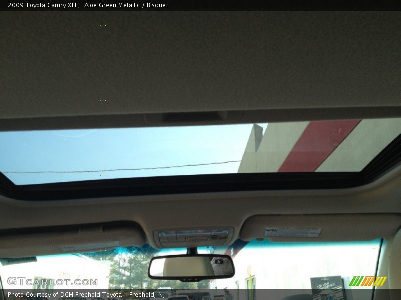 Aloe Green Metallic / Bisque 2009 Toyota Camry XLE