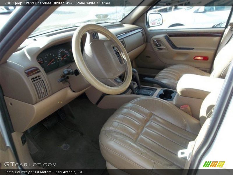  2000 Grand Cherokee Limited 4x4 Camel Interior