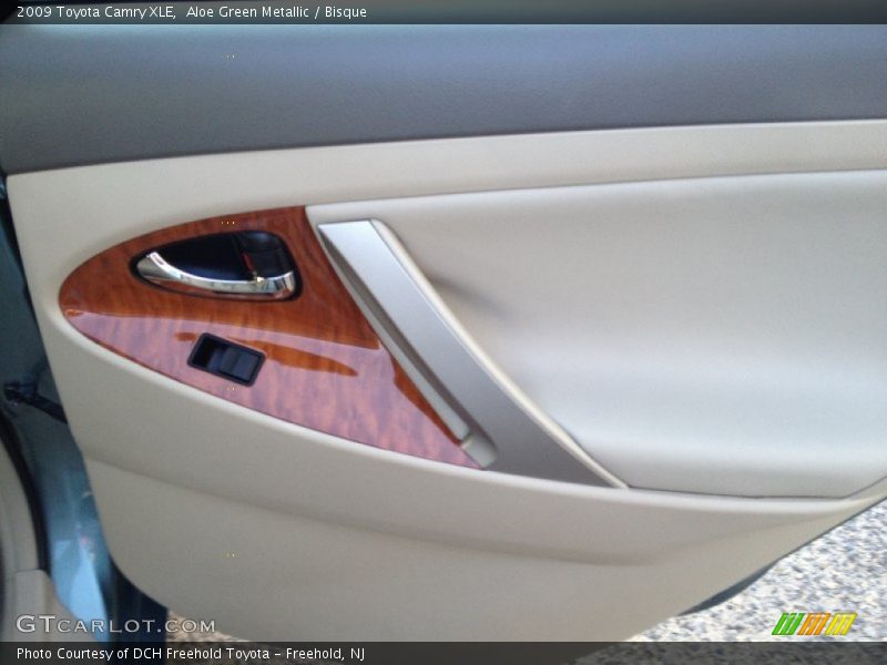 Aloe Green Metallic / Bisque 2009 Toyota Camry XLE