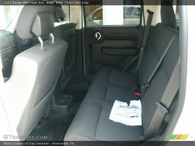 Bright White / Dark Slate Gray 2011 Dodge Nitro Heat 4x4