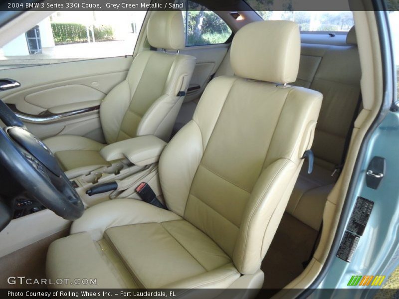 Front Seat of 2004 3 Series 330i Coupe