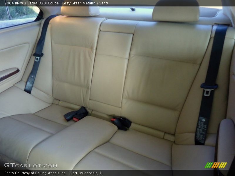 Rear Seat of 2004 3 Series 330i Coupe