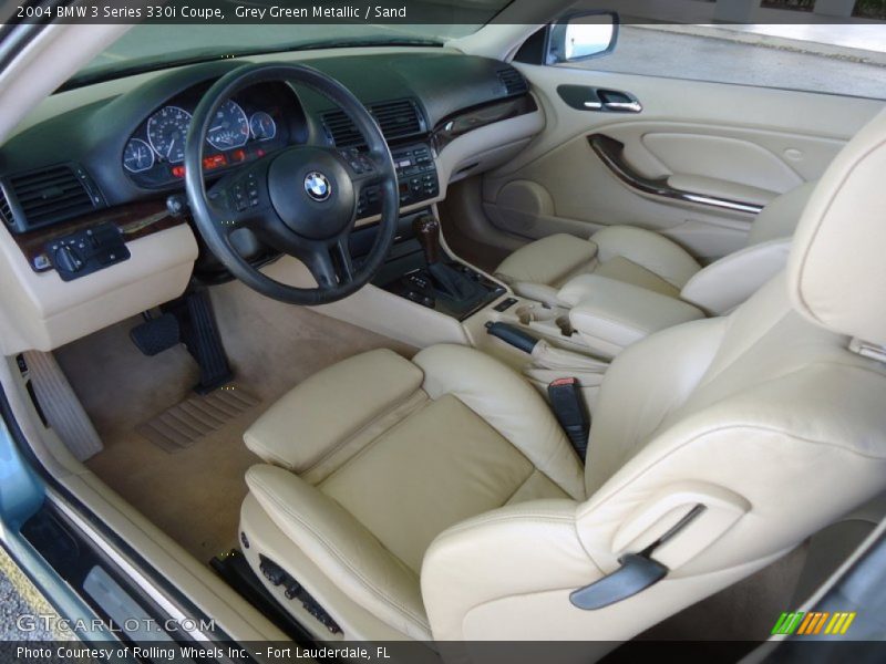  2004 3 Series 330i Coupe Sand Interior