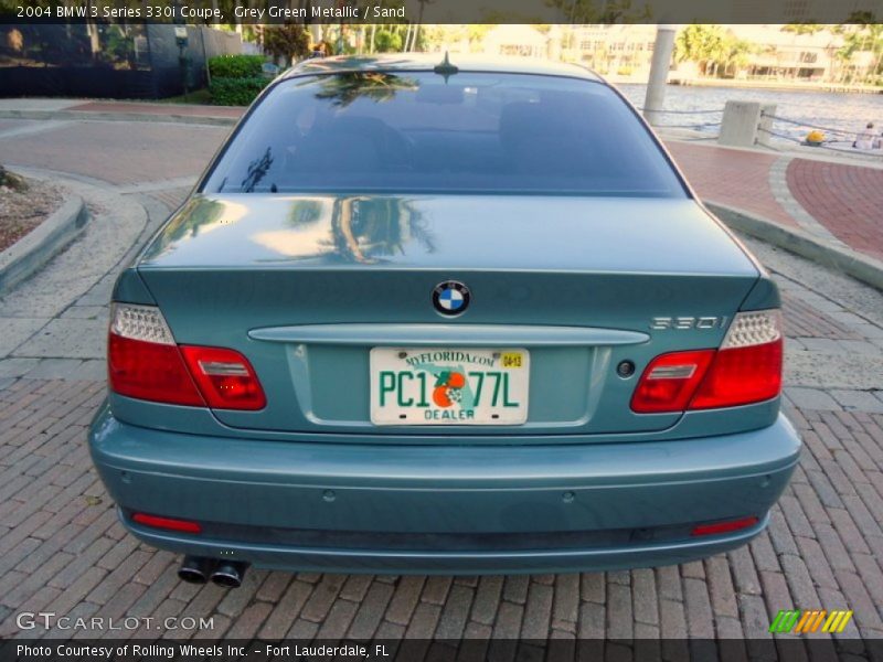 Grey Green Metallic / Sand 2004 BMW 3 Series 330i Coupe