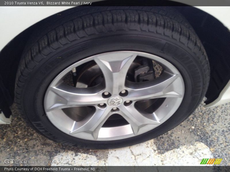 Blizzard White Pearl / Ivory 2010 Toyota Venza V6