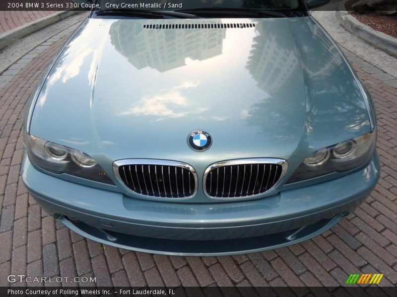 Grey Green Metallic / Sand 2004 BMW 3 Series 330i Coupe