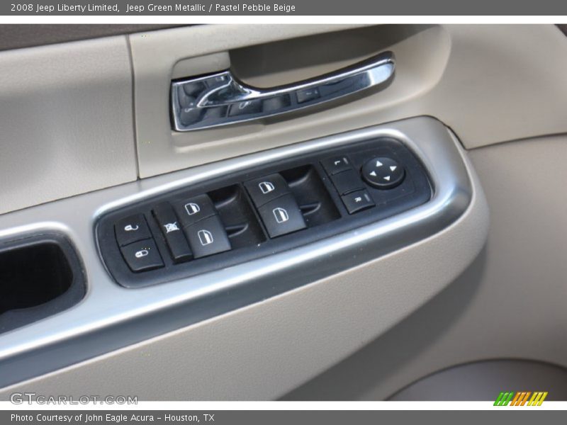 Jeep Green Metallic / Pastel Pebble Beige 2008 Jeep Liberty Limited