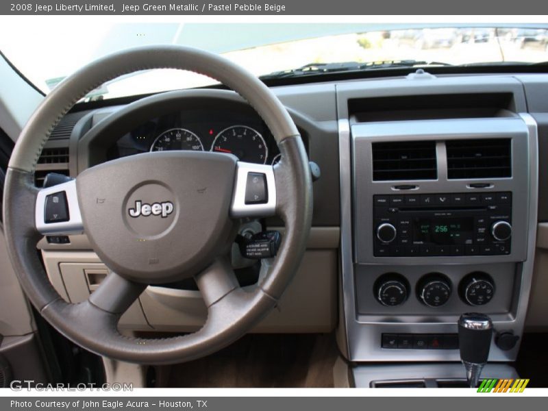 Jeep Green Metallic / Pastel Pebble Beige 2008 Jeep Liberty Limited