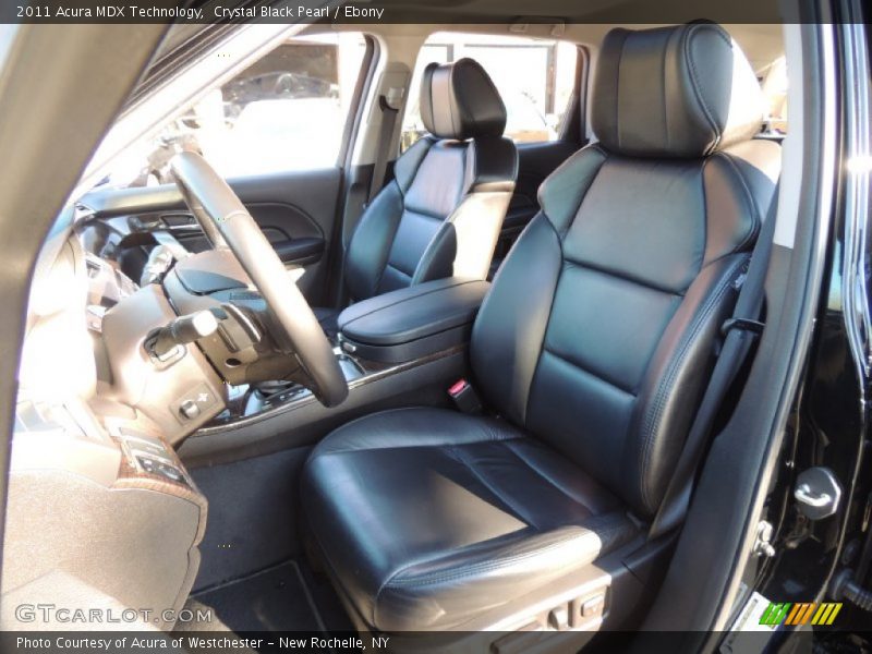 Crystal Black Pearl / Ebony 2011 Acura MDX Technology