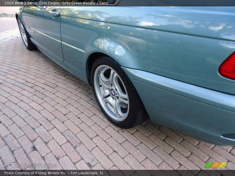Grey Green Metallic / Sand 2004 BMW 3 Series 330i Coupe
