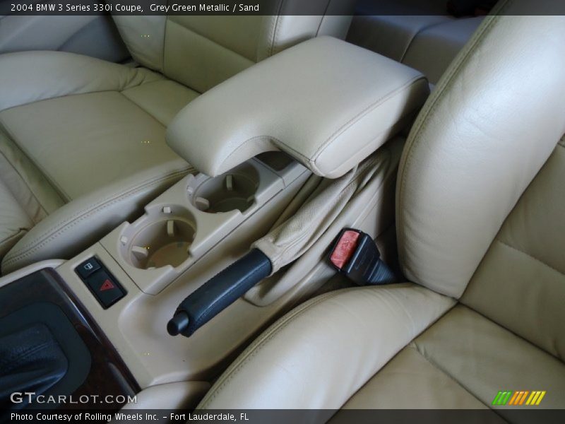 Grey Green Metallic / Sand 2004 BMW 3 Series 330i Coupe