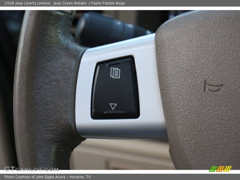 Jeep Green Metallic / Pastel Pebble Beige 2008 Jeep Liberty Limited