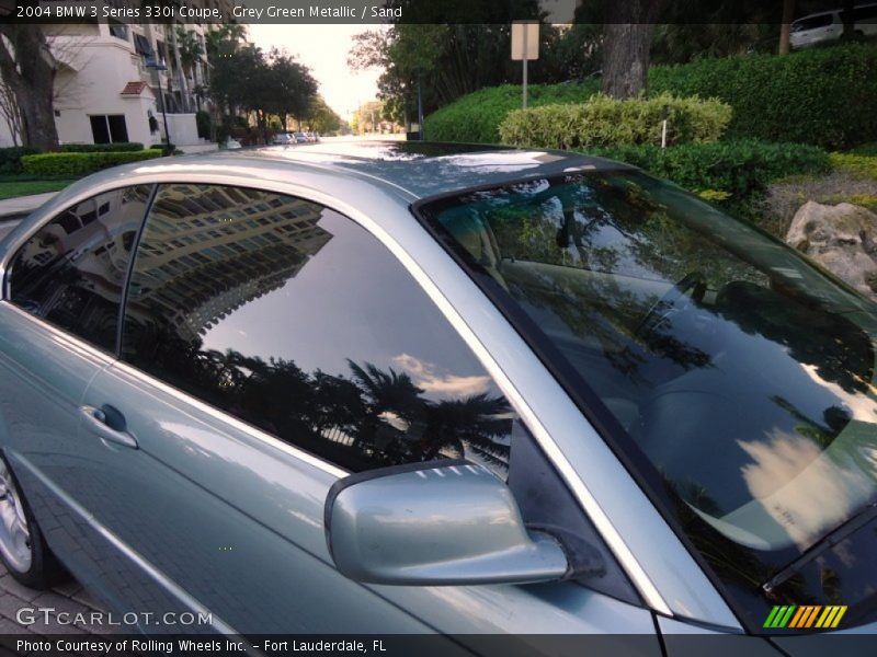 Grey Green Metallic / Sand 2004 BMW 3 Series 330i Coupe