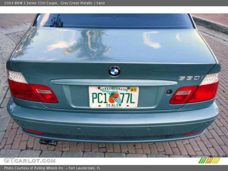 Grey Green Metallic / Sand 2004 BMW 3 Series 330i Coupe