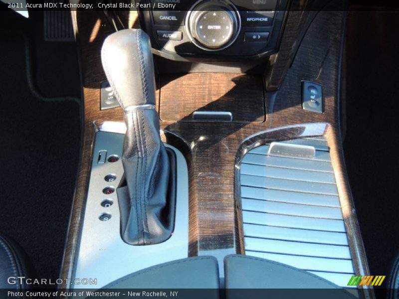 Crystal Black Pearl / Ebony 2011 Acura MDX Technology