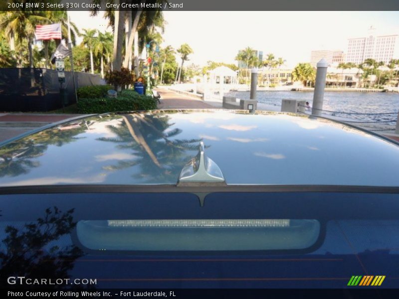 Grey Green Metallic / Sand 2004 BMW 3 Series 330i Coupe