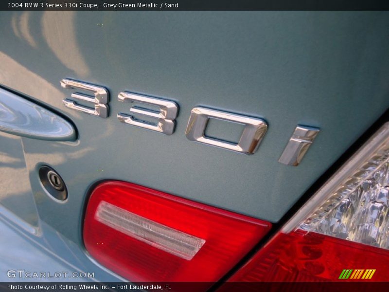 Grey Green Metallic / Sand 2004 BMW 3 Series 330i Coupe
