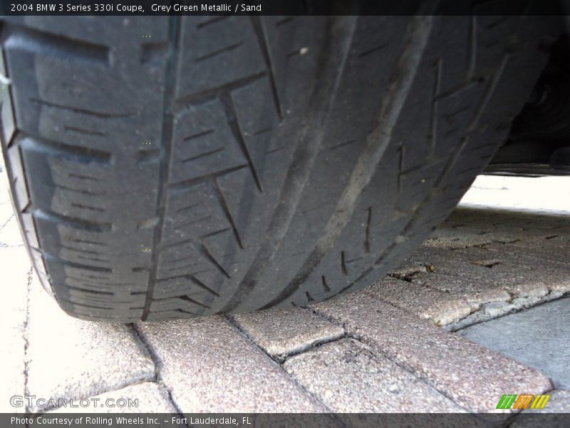 Grey Green Metallic / Sand 2004 BMW 3 Series 330i Coupe
