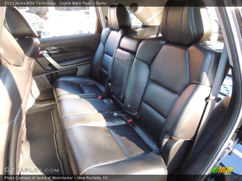 Crystal Black Pearl / Ebony 2011 Acura MDX Technology