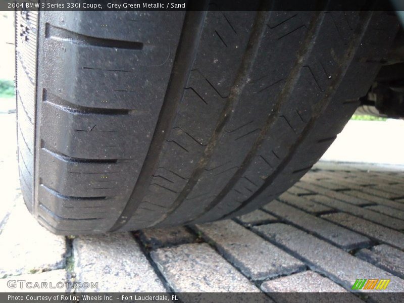 Grey Green Metallic / Sand 2004 BMW 3 Series 330i Coupe