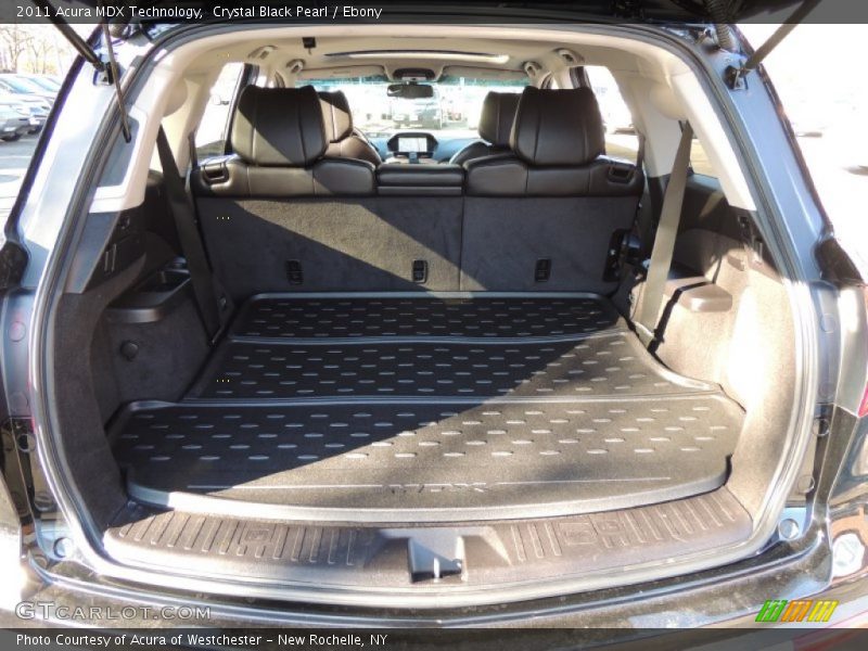 Crystal Black Pearl / Ebony 2011 Acura MDX Technology