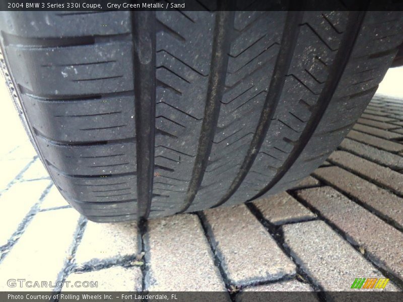 Grey Green Metallic / Sand 2004 BMW 3 Series 330i Coupe