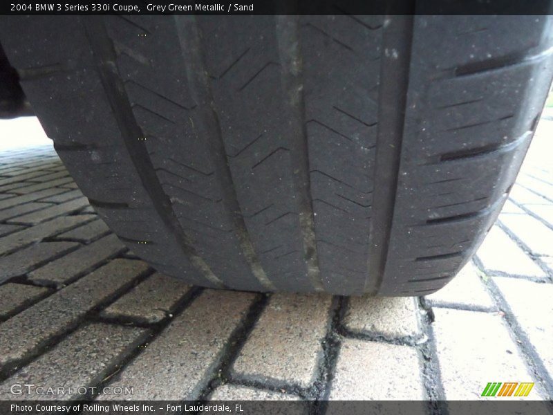 Grey Green Metallic / Sand 2004 BMW 3 Series 330i Coupe