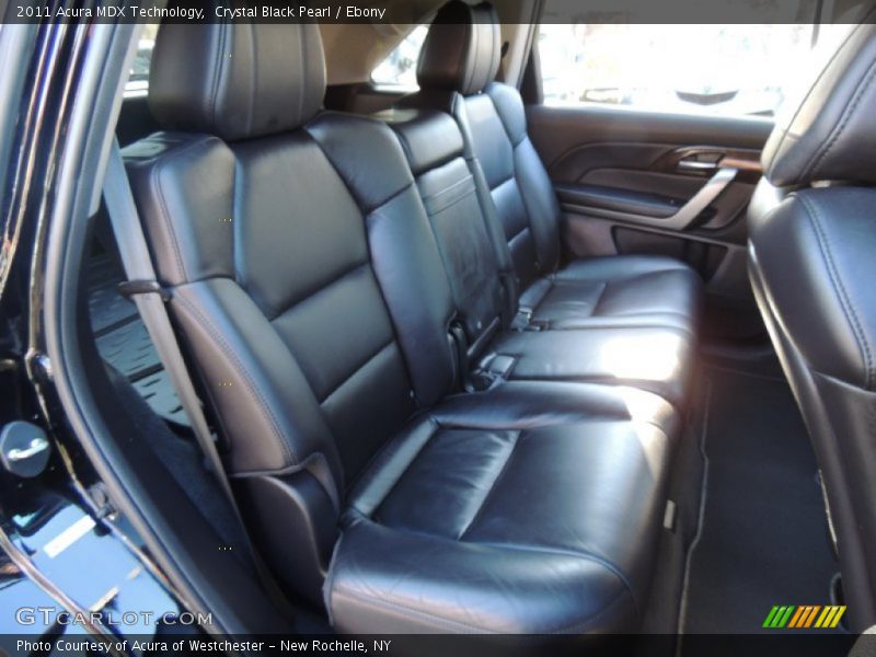 Rear Seat of 2011 MDX Technology
