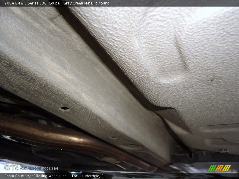 Grey Green Metallic / Sand 2004 BMW 3 Series 330i Coupe