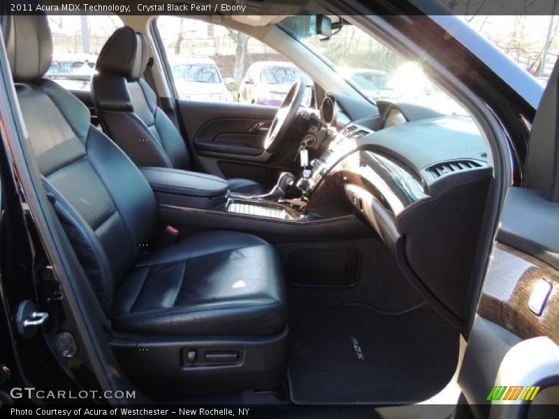 Crystal Black Pearl / Ebony 2011 Acura MDX Technology