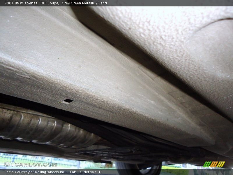 Grey Green Metallic / Sand 2004 BMW 3 Series 330i Coupe