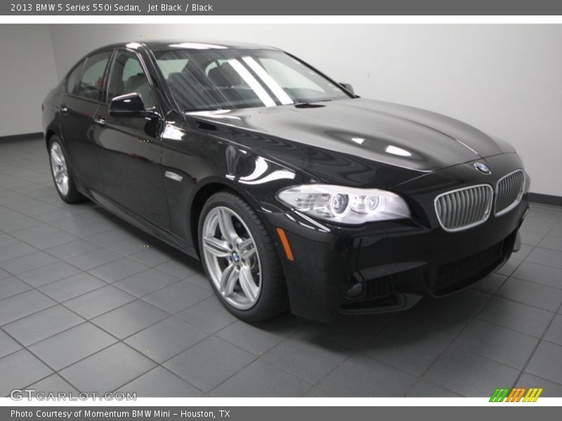Jet Black / Black 2013 BMW 5 Series 550i Sedan
