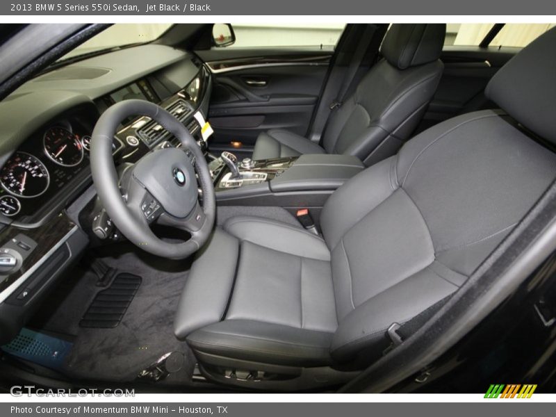 Jet Black / Black 2013 BMW 5 Series 550i Sedan