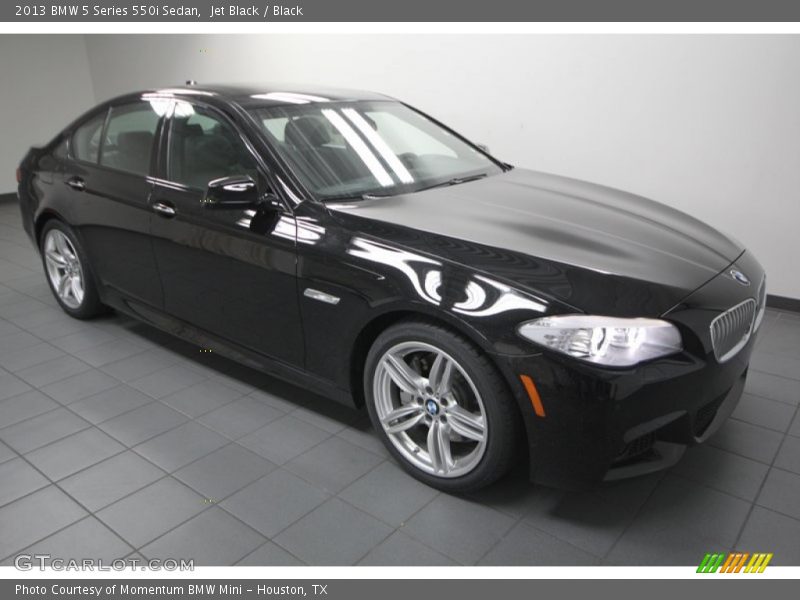 Jet Black / Black 2013 BMW 5 Series 550i Sedan