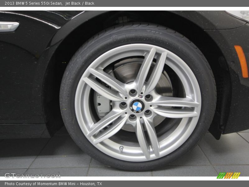 Jet Black / Black 2013 BMW 5 Series 550i Sedan