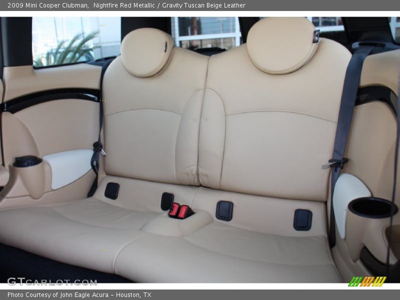 Rear Seat of 2009 Cooper Clubman