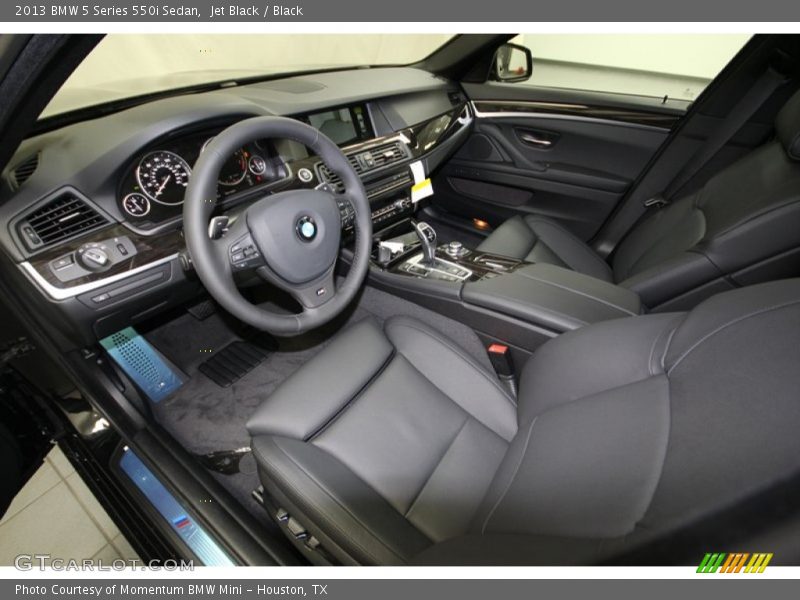 Jet Black / Black 2013 BMW 5 Series 550i Sedan