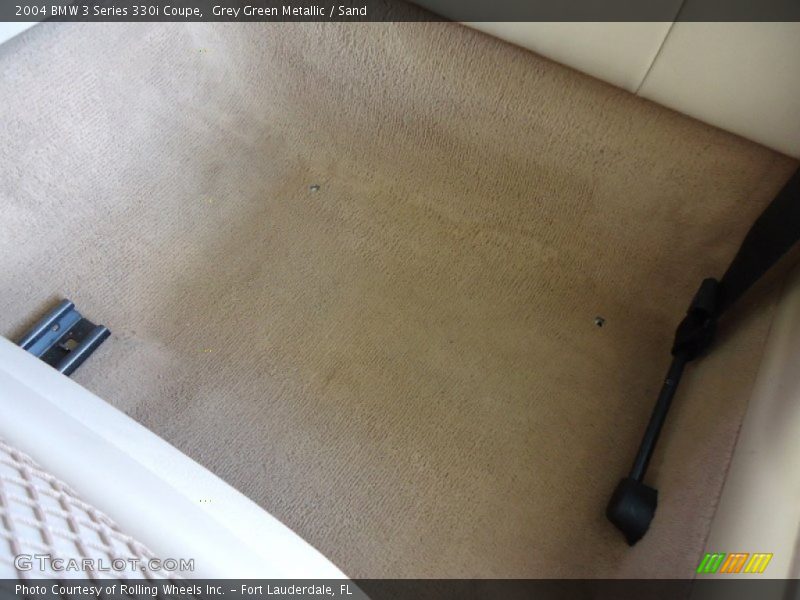 Grey Green Metallic / Sand 2004 BMW 3 Series 330i Coupe