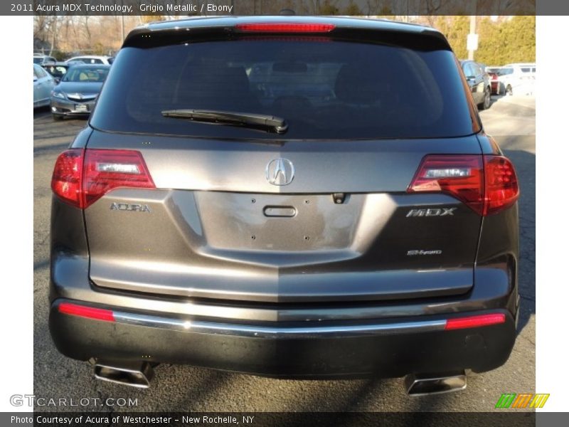 Grigio Metallic / Ebony 2011 Acura MDX Technology